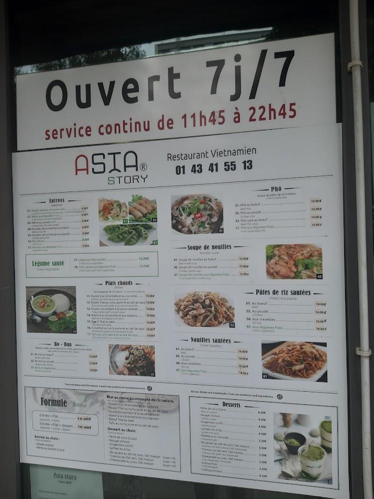 Asia Story Bibliothèque - Menu Image 4